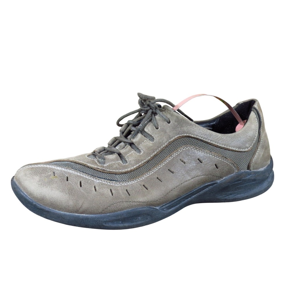 Clarks Wave Wheel Womens Walking Shoes Size 8.5 M Athletic Comfort Olive Brown